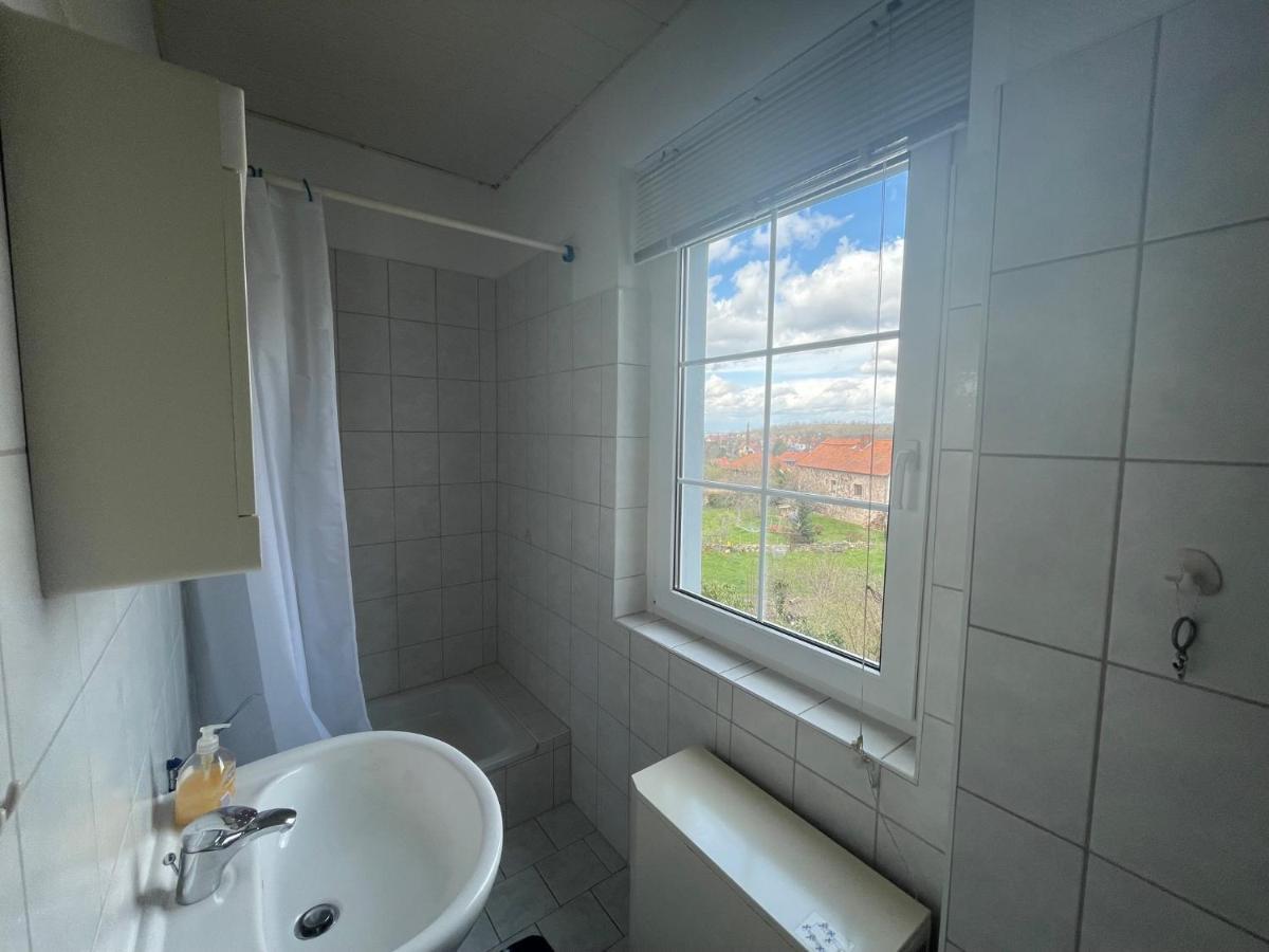 Ferienwohnung Im Blauen Haus Bad Suderode Exterior photo